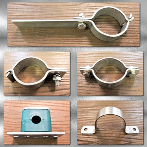 Stainless Steel Clamps and Saddles