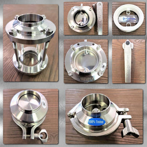 Stainless Steel Hygienic Valves & Sightglasses
