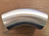 Stattin Stainless Grade 304 Stainless Steel 45° Long Radius Tube Bends