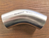 Stattin Stainless Grade 304 Stainless Steel 45° Long Radius Tube Bends