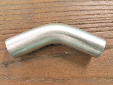 Stattin Stainless Grade 316 Stainless Steel 45° Long Radius Tube Bends