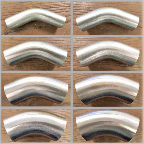 Stattin Stainless Grade 316 Stainless Steel 45° Long Radius Tube Bends