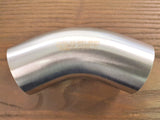 Stattin Stainless Grade 316 Stainless Steel 45° Long Radius Tube Bends