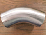 Stattin Stainless Grade 316 Stainless Steel 45° Long Radius Tube Bends