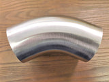 Stattin Stainless Grade 316 Stainless Steel 45° Long Radius Tube Bends
