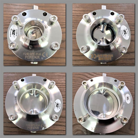 Stattin Stainless Pentair (Keystone) F250 Hygienic Stainless Steel Butterfly Valves