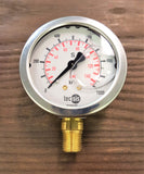 0 - 1000 kPa Analog Glycerine Filled Pressure Gauge