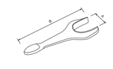 Stattin Stainless BSM and C Slot Spanners