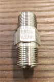 Stattin Stainless 10 NPT (3/8") Stainless Steel NPT 3000lbs Hex Nipples