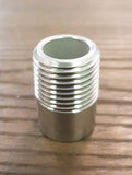 Stattin Stainless 15 NPT (1/2") Stainless Steel NPT 3000lbs Toe Nipples