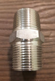Stattin Stainless 20 NPT (3/4") Stainless Steel NPT 3000lbs Hex Nipples
