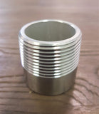 Stattin Stainless 32 NPT (1 1/4") Stainless Steel NPT 3000lbs Toe Nipples