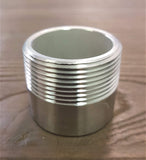 Stattin Stainless 40 NPT (1 1/2") Stainless Steel NPT 3000lbs Toe Nipples