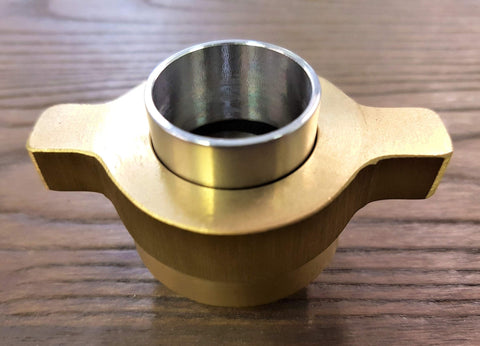 Stattin Stainless 25.4mm (1") Stainless Steel / Brass Wine Unions