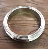 Stattin Stainless 101.6mm (4") Stainless Steel Flat Face BSM Male Parts