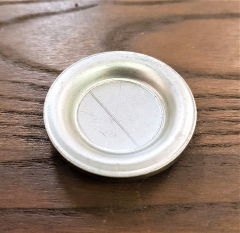 Stattin Stainless 25.4mm (1") Stainless Steel BSM Blank Caps