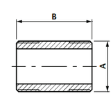 Stattin Stainless Stainless Steel BSP Barrel Nipples