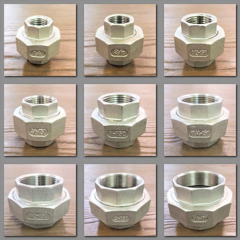 Stattin Stainless Stainless Steel BSP Barrel Unions