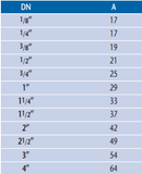 Stattin Stainless Stainless Steel BSP F & F 45° Elbows