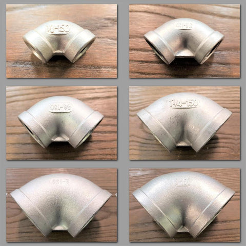 Stattin Stainless Stainless Steel BSP F & F 90° Elbows