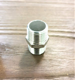 Stattin Stainless 15 BSP (1/2") x 15 NPT (1/2") Stainless Steel BSP/NPT 150lbs Crossover Hex Nipples