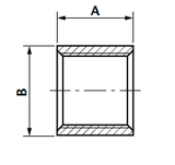 Stattin Stainless Stainless Steel BSP Half Sockets