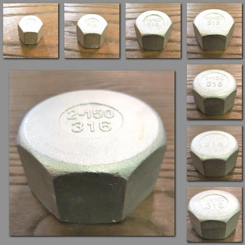 Stattin Stainless Stainless Steel BSP Hex Caps