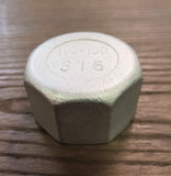 Stattin Stainless Stainless Steel BSP Hex Caps