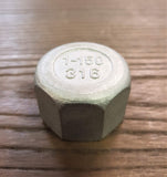 Stattin Stainless Stainless Steel BSP Hex Caps