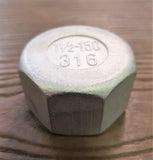 Stattin Stainless Stainless Steel BSP Hex Caps