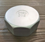 Stattin Stainless Stainless Steel BSP Hex Caps