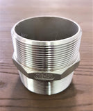 Stattin Stainless Stainless Steel BSP Hex Nipples