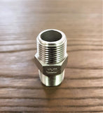 Stattin Stainless Stainless Steel BSP Hex Nipples