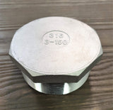 Stattin Stainless Stainless Steel BSP Hex Plugs