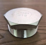 Stattin Stainless Stainless Steel BSP Hex Plugs