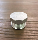 Stattin Stainless Stainless Steel BSP Hex Plugs