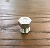 Stattin Stainless Stainless Steel BSP Hex Plugs