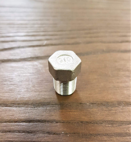 Stattin Stainless Stainless Steel BSP Hex Plugs