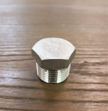 Stattin Stainless Stainless Steel BSP Hex Plugs