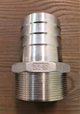 Stattin Stainless Stainless Steel BSP Male Hose Barbs
