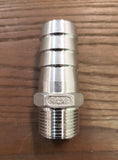 Stattin Stainless Stainless Steel BSP Male Hose Barbs