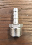 Stattin Stainless Stainless Steel BSP Male Hose Barbs