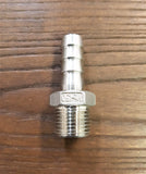 Stattin Stainless Stainless Steel BSP Male Hose Barbs
