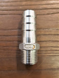 Stattin Stainless Stainless Steel BSP Male Hose Barbs