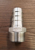 Stattin Stainless Stainless Steel BSP Male Hose Barbs