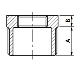 Stattin Stainless Stainless Steel BSP Reducing Bushes