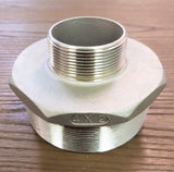 Stattin Stainless Stainless Steel BSP Reducing Nipples