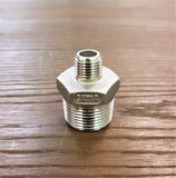 Stattin Stainless Stainless Steel BSP Reducing Nipples