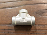 Stattin Stainless Stainless Steel BSP Tees