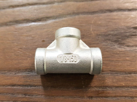 Stattin Stainless Stainless Steel BSP Tees